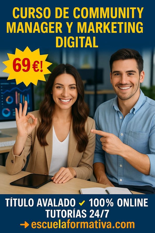 COMMUNITY MANAGER Y MARKETING DIGITAL