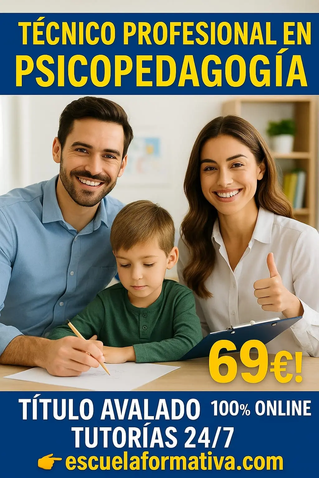 TÉCNICO PROFESIONAL EN PSICOPEDAGOGÍA