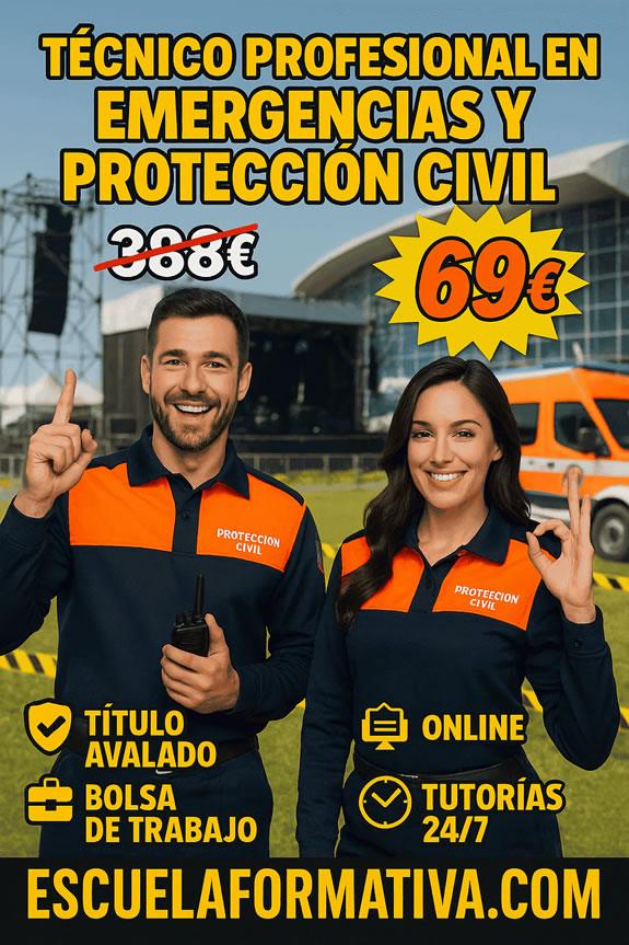 TÉCNICO PROFESIONAL EN EMERGENCIAS Y PROTECCIÓN CIVIL