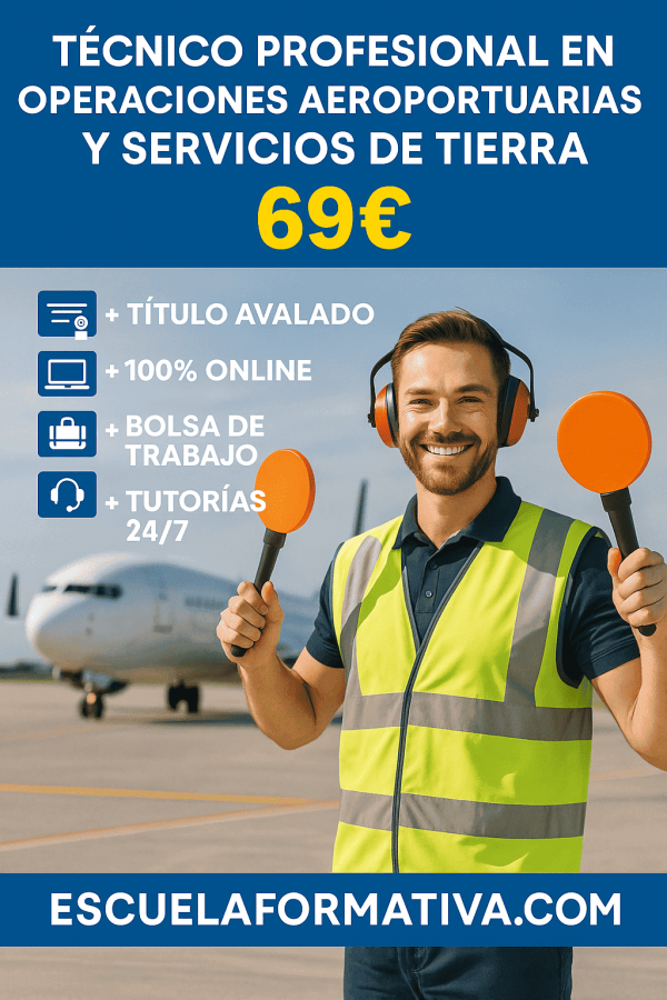 TÉCNICO PROFESIONAL EN OPERACIONES AEROPORTUARIAS Y SERVICIOS DE TIERRA