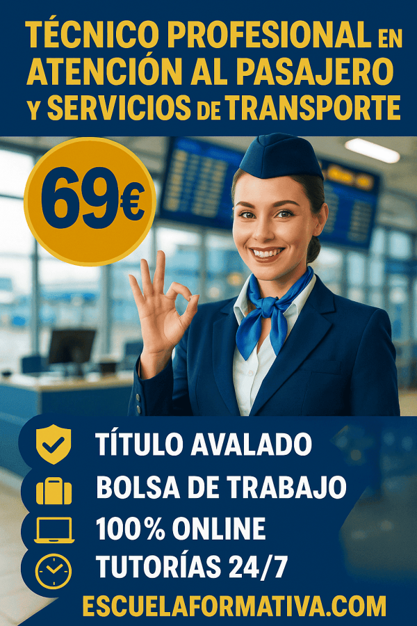 TÉCNICO PROFESIONAL EN ATENCIÓN AL PASAJERO Y SERVICIOS DE TRANSPORTE