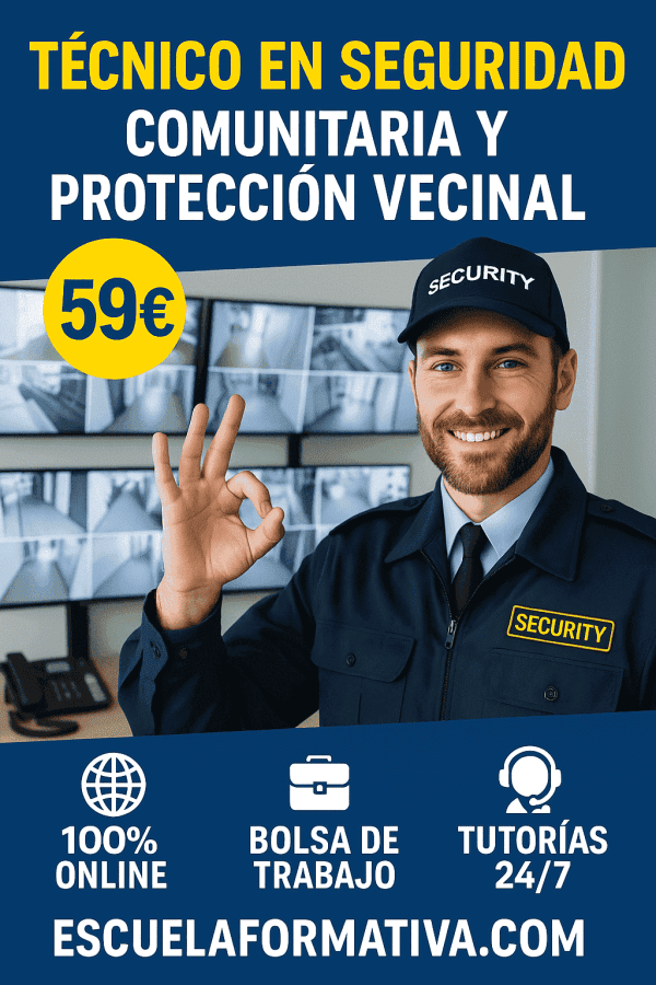 TÉCNICO PROFESIONAL EN SEGURIDAD COMUNITARIA Y PROTECCION VECINAL