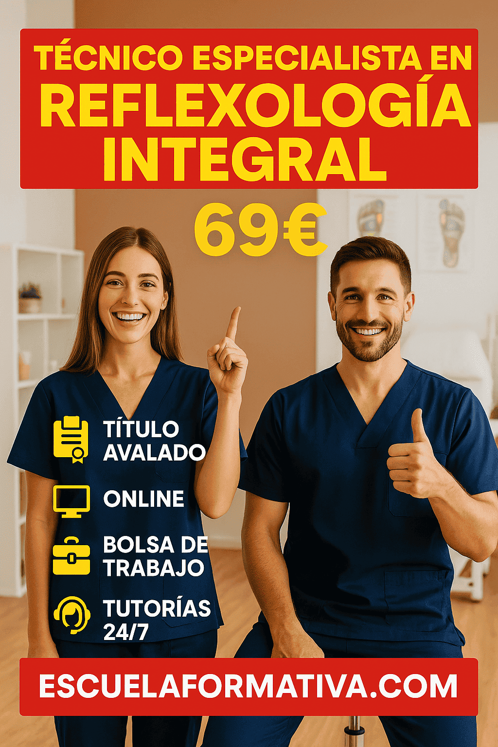 TÉCNICO ESPECIALISTA EN REFLEXOLOGÍA INTEGRAL