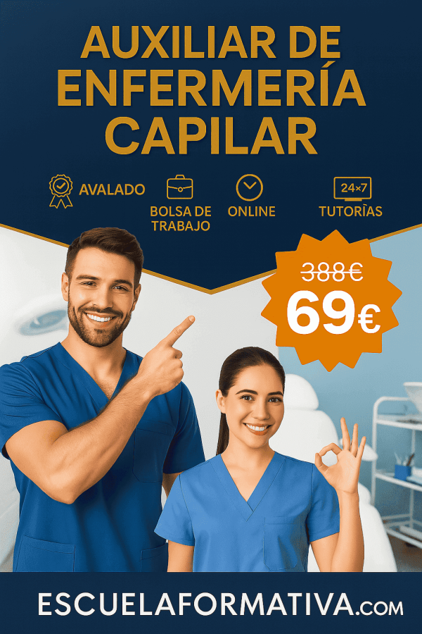 AUXILIAR DE ENFERMERÍA CAPILAR