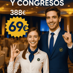 AZAFATA/O DE EVENTOS, FERIAS Y CONGRESOS