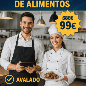 JEFE DE COCINA Y MANIPULADOR DE ALIMENTOS