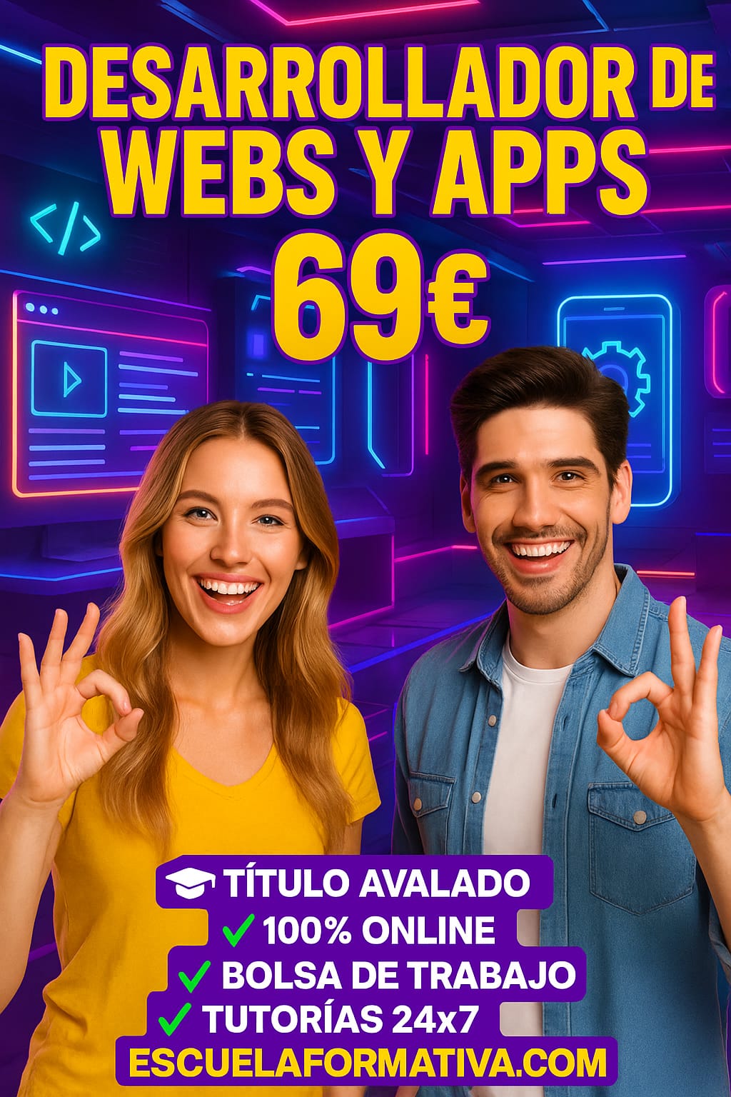 DESARROLLADOR DE WEBS Y APPS.