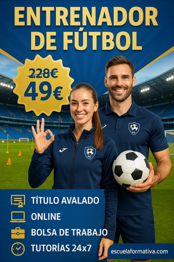 ENTRENADOR DE FUTBOL