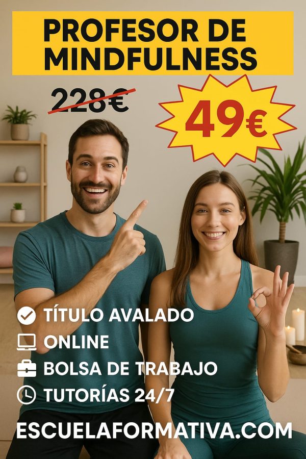 PROFESOR DE MINDFULNESS