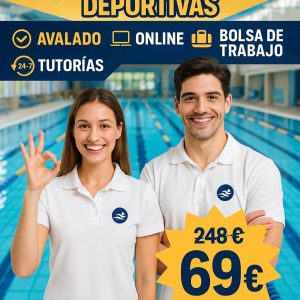 MONITOR DE NATACIÓN Y ACTIVIDADES ACUÁTICAS DEPORTIVAS