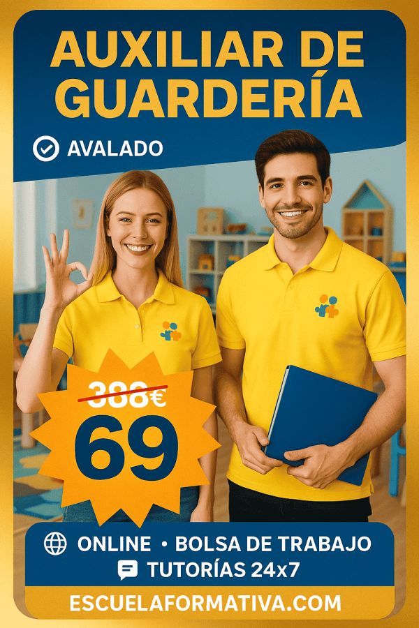 AUXILIAR DE GUARDERÍA