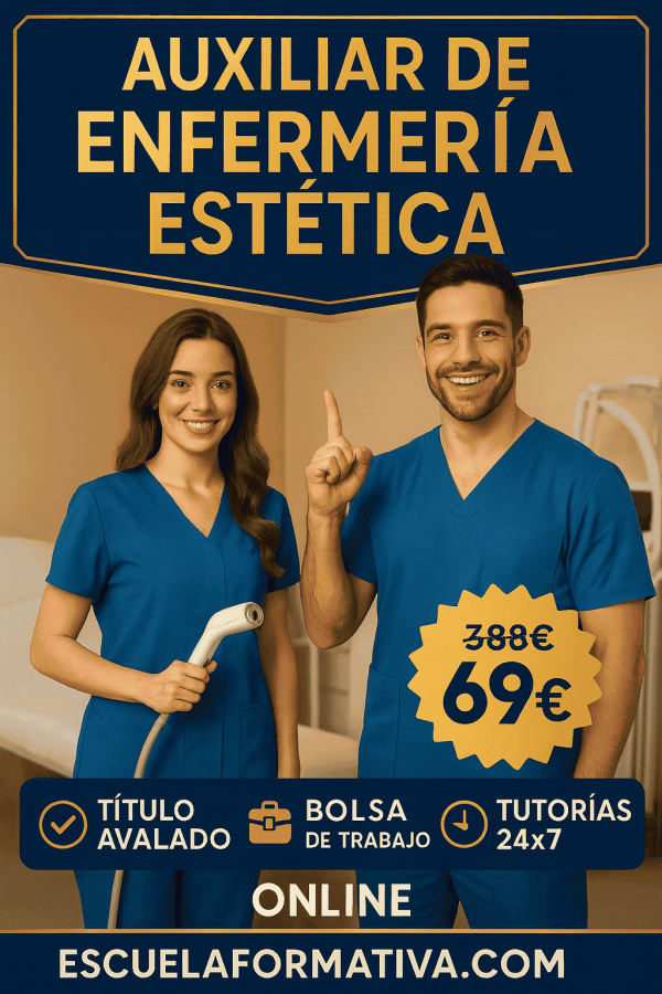 AUXILIAR DE ENFERMERÍA ESTÉTICA