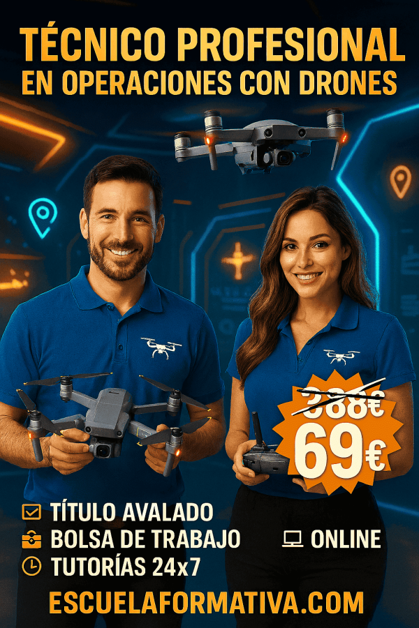 TÉCNICO PROFESIONAL EN OPERACIONES CON DRONES
