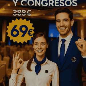 AZAFATA/O DE EVENTOS, FERIAS Y CONGRESOS