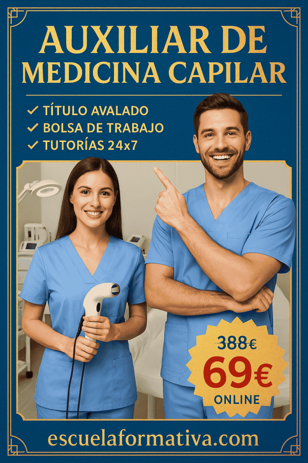 AUXILIAR DE MEDICINA CAPILAR