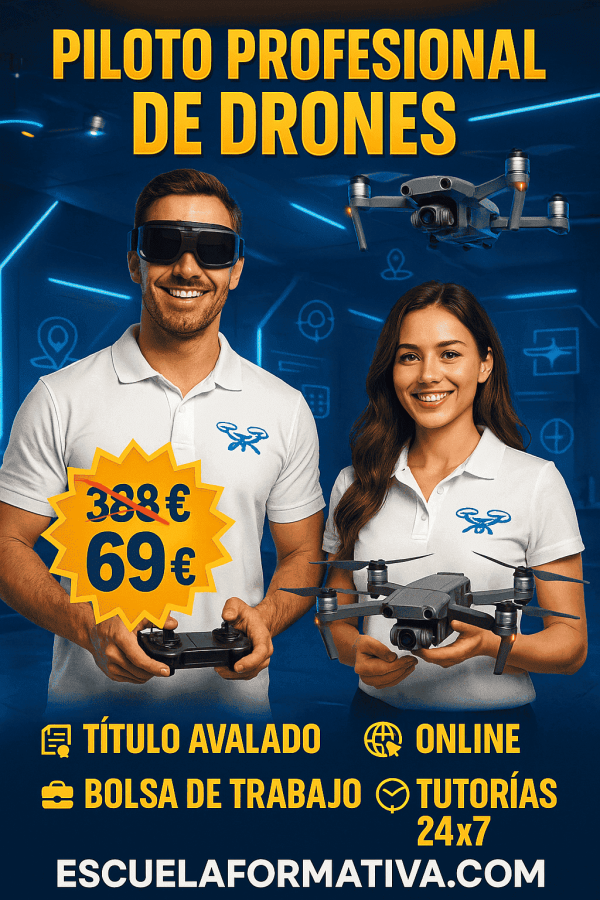 PILOTO PROFESIONAL DE DRONES
