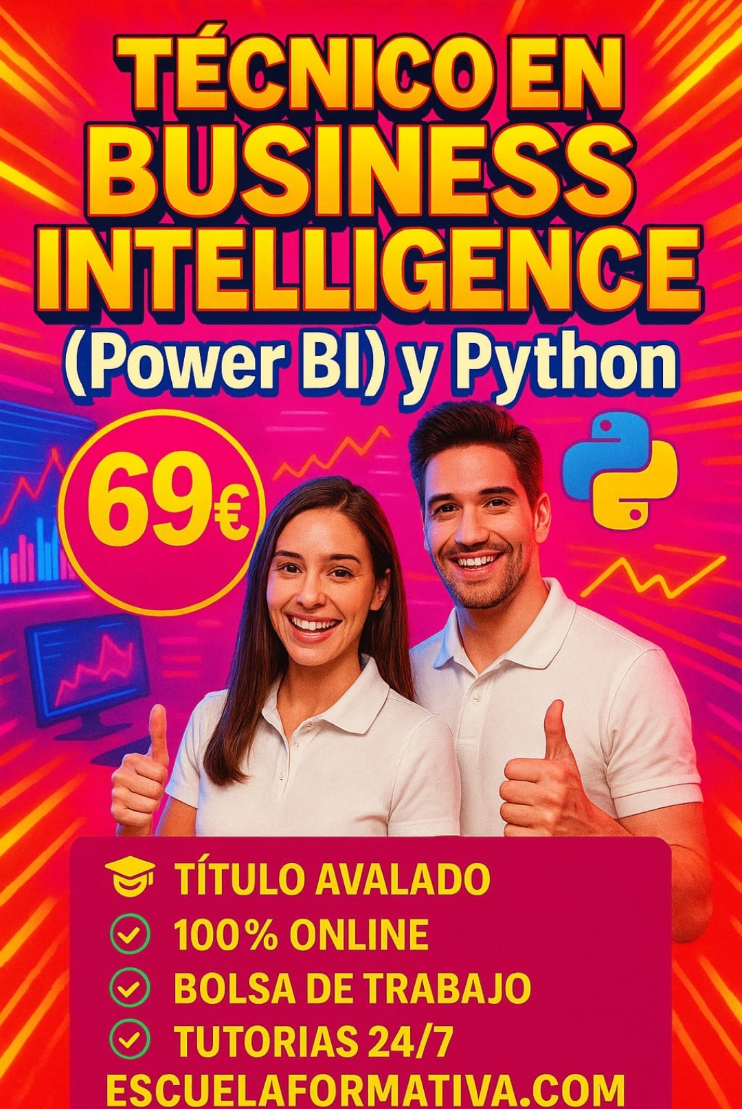 TÉCNICO EN BUSINESS INTELLIGENCE (POWER BI) Y PYTHON