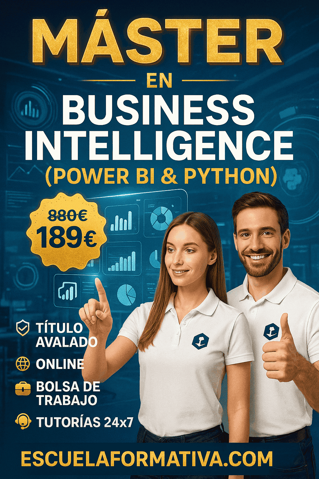 MÁSTER EN BUSINESS INTELLIGENCE (POWER BI) Y PYTHON