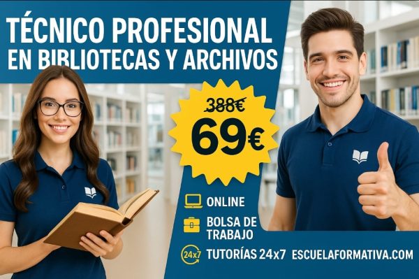 TÉCNICO PROFESIONAL EN BIBLIOTECAS Y ARCHIVOS