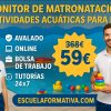 MONITOR DE MATRONATACIÓN Y ACTIVIDADES ACUÁTICAS PARA BEBÉS