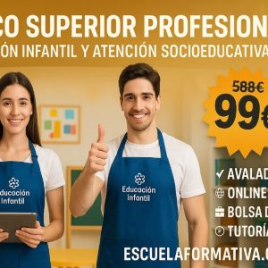 TÉCNICO SUPERIOR PROFESIONAL EN EDUCACIÓN INFANTIL Y ATENCIÓN SOCIOEDUCATIVA EN LA PRIMERA INFANCIA