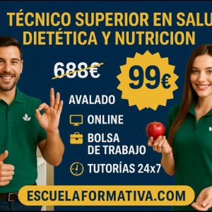 TÉCNICO SUPERIOR PROFESIONAL EN SALUD, DIETÉTICA Y NUTRICIÓN