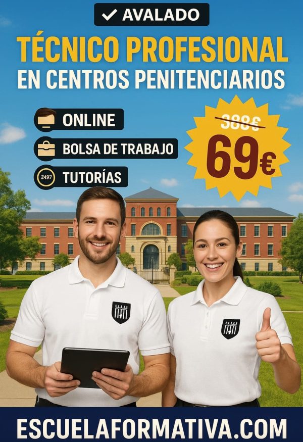 TÉCNICO PROFESIONAL EN CENTROS PENITENCIARIOS