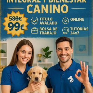 TÉCNICO SUPERIOR PROFESIONAL EN CUIDADO INTEGRAL Y BIENESTAR CANINO