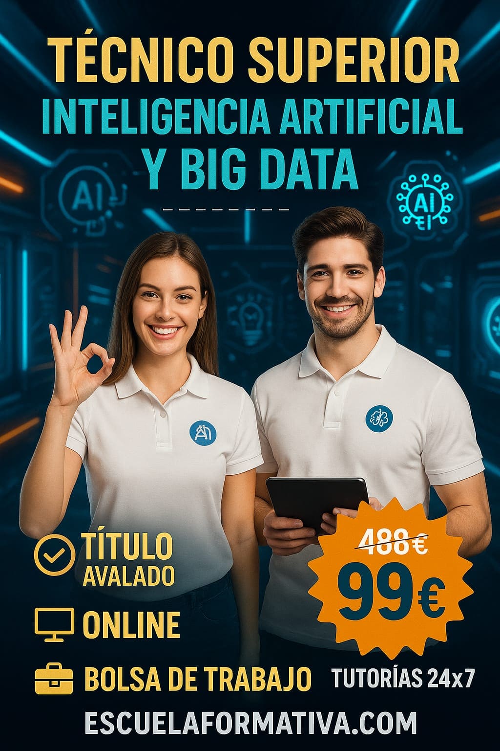 TÉCNICO SUPERIOR PROFESIONAL EN INTELIGENCIA ARTIFICIAL Y BIG DATA