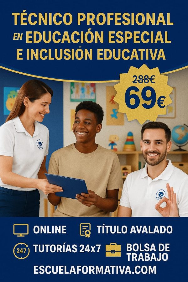 TÉCNICO PROFESIONAL EN EDUCACIÓN ESPECIAL E INCLUSIÓN EDUCATIVA