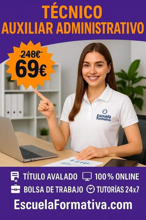 TÉCNICO AUXILIAR ADMINISTRATIVO