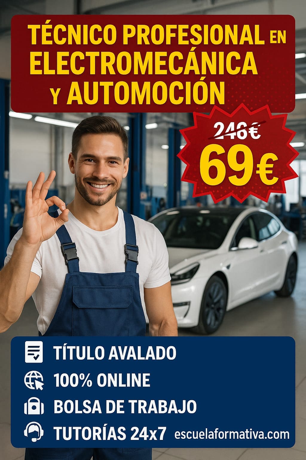 TÉCNICO PROFESIONAL EN ELECTROMECÁNICA Y AUTOMOCIÓN