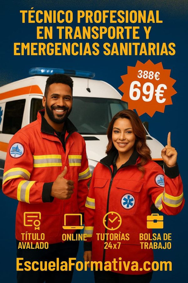 TÉCNICO PROFESIONAL EN TRANSPORTE Y EMERGENCIAS SANITARIAS