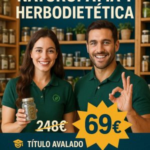 ESPECIALISTA EN NATUROPATÍA Y HERBODIETÉTICA