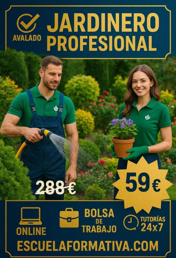 JARDINERO PROFESIONAL