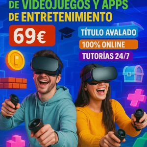 DISEÑADOR Y DESARROLLADOR DE VIDEOJUEGOS Y APPS DE ENTRETENIMIENTO