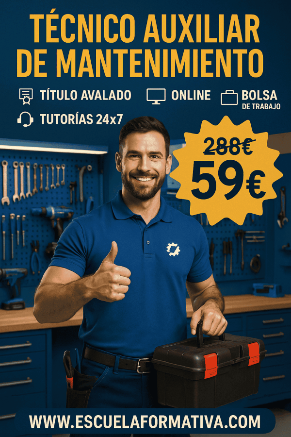 TÉCNICO AUXILIAR DE MANTENIMIENTO