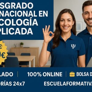 POSGRADO INTERNACIONAL EN PSICOLOGÍA APLICADA