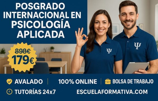 POSGRADO INTERNACIONAL EN PSICOLOGÍA APLICADA