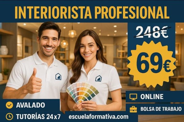 INTERIORISTA PROFESIONAL.