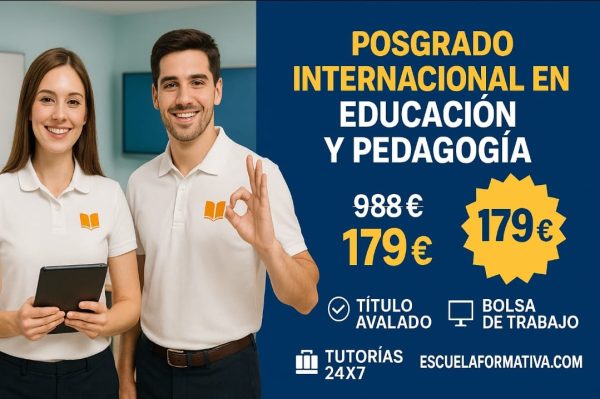 POSGRADO INTERNACIONAL EN EDUCACIÓN Y PEDAGOGÍA