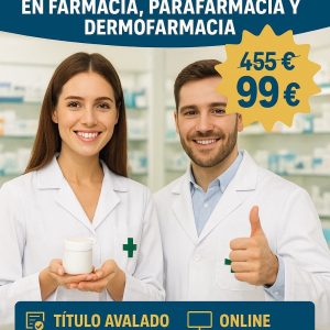 TÉCNICO SUPERIOR PROFESIONAL EN FARMACIA, PARAFARMACIA Y DERMOFARMACIA