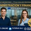 DOBLE TITULACIÓN ~ UNIVERSITARIA + PROFESIONAL: ADMINISTRACIÓN Y FINANZAS (10 ECTS) + TÉCNICO SUPERIOR PROFESIONAL EN ADMINISTRACIÓN Y FINANZAS