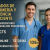 DOBLE TITULACIÓN ~ UNIVERSITARIA + PROFESIONAL: CUIDADOS DE ENFERMERÍA Y ASISTENCIA AL PACIENTE (8 ECTS) + TÉCNICO SUPERIOR PROFESIONAL EN CUIDADOS DE ENFERMERÍA Y ASISTENCIA AL PACIENTE