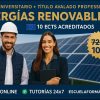 DOBLE TITULACIÓN_UNIVERSITARIA + PROFESIONAL: ENERGÍAS RENOVABLES (10 ECTS) + TÉCNICO SUPERIOR PROFESIONAL EN ENERGÍAS RENOVABLES