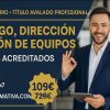 DOBLE TITULACIÓN_UNIVERSITARIA + PROFESIONAL: LIDERAZGO, DIRECCIÓN Y GESTIÓN DE EQUIPOS (8 ECTS) + TÉCNICO SUPERIOR PROFESIONAL EN LIDERAZGO, DIRECCIÓN Y GESTIÓN DE EQUIPOS