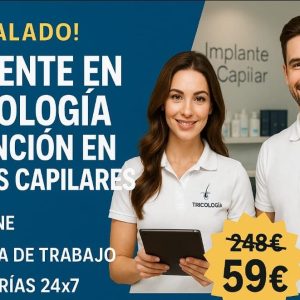 ASISTENTE EN TRICOLOGÍA Y ATENCIÓN EN CENTROS CAPILARES