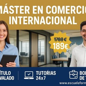 MÁSTER EN COMERCIO INTERNACIONAL