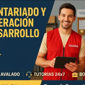 ESPECIALISTA EN GESTIÓN DE VOLUNTARIADO Y COOPERACIÓN AL DESARROLLO