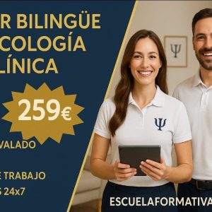 MÁSTER (Bilingüe) EN PSICOLOGÍA CLÍNICA